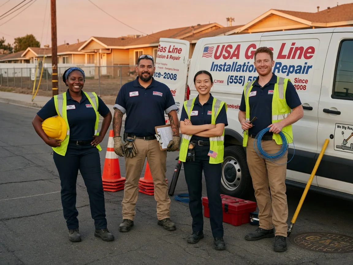 Gas Line Installation company in Westmorland, CA